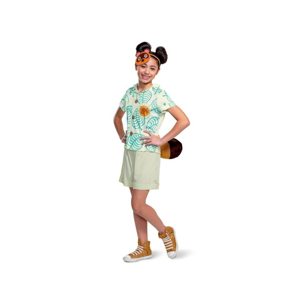 NEW Tom Nook Animal Crossing New Horizons Girls Halloween Costume Medium 8-10